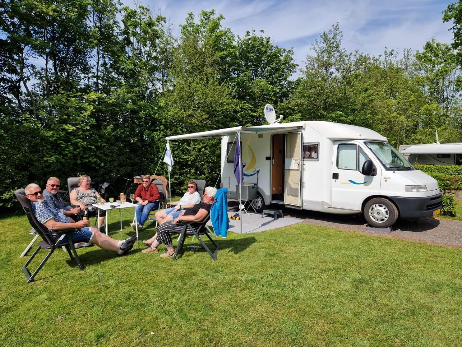 Camping Alkenhaer Appelscha Lege Kampeerplaats Met Prive Sanitair Exterior foto